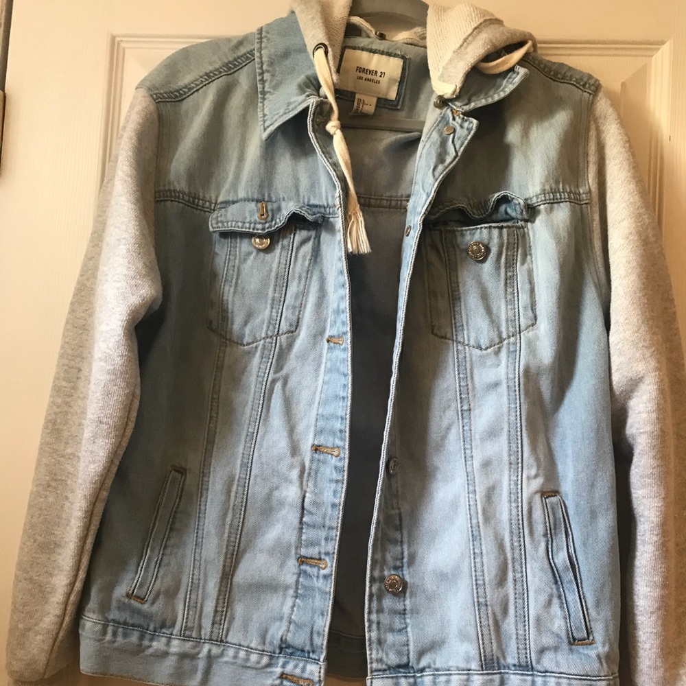 Hooded Jacket by Forever 21